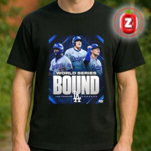 Los Angeles Dodgers Sweep Brewers Poster 2025 World Series Bound MLB Baseball Unisex T-Shirt
