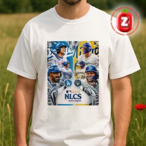 Los Angeles Dodgers vs Milwaukee Brewers NLCS 2025 MLB Baseball Championship Series Unisex T-Shirt