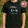 Los Angeles Dodgers vs. Toronto Blue Jays 2025 MLB World Series Matchup Batter’s Box Unisex T-Shirt
