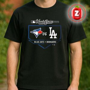 Los Angeles Dodgers vs. Toronto Blue Jays 2025 MLB World Series Matchup Batter’s Box Unisex T-Shirt