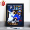 Julio Rodríguez Seattle Mariners Poster 2025 American League West Division Baseball Anime Artwork Home Decor Poster Canvas