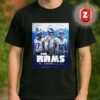 Los Angeles Dodgers vs Milwaukee Brewers NLCS 2025 MLB Baseball Championship Series Unisex T-Shirt
