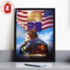Los Angeles Rams vs Jacksonville Jaguars NFL London Game Poster At Wembley Stadium On October 19 2025 Home Decor Poster Canvas