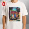 Mercedes AMG F1 Mexico City Grand Prix Poster 2025 Mexican Heritage Street Art Style Unisex T-Shirt