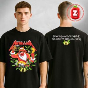 Metallica Holiday Bellz Demon 2025 For Christmas Holiday Two Sides Unisex T-Shirt