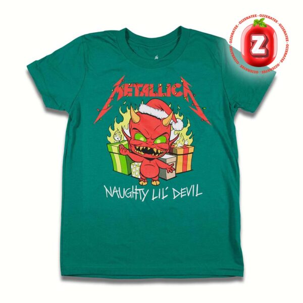 Metallica Naughty Lil’ Devil Holiday 2025 For Christmas Holiday Unisex T-Shirt