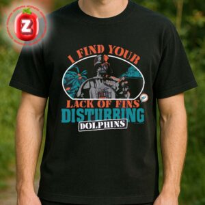 Miami Dolphins Homage Unisex Star Wars x NFL 2025 Unisex T-Shirt