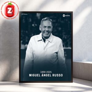 Miguel Ángel Russo Argentina National Team Tribute Poster 1956 2025 Honoring Football Legend And AFA Icon Home Decor Poster Canvas