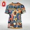 Moe. Tour Poster At Brooklyn Bowl In New York On October 10 2025 Rock The Pink Edition Psychedelic Artwork All Over Print Shirt