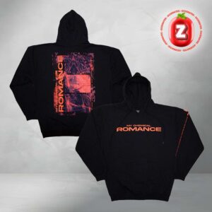 My Chemical Romance 2026 Unisex Pullover Romance Bullets All Over Print Hoodie
