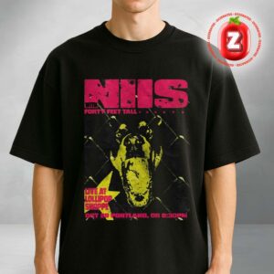 Niis With Forty Feet Tall Live At Lollipop Shoppe In Portland OR On October 29 2025 Punk Rock Unisex T-Shirt Niis With Forty Feet Tall Live At Lollipop Shoppe In Portland OR On October 29 2025 Punk Rock Unisex T-Shirt