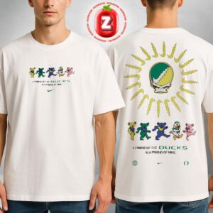 Nike x Class Trip x Grateful Dead x Oregon Friend Of The Ducks Two Sides Unisex T-Shirt Nike x Class Trip x Grateful Dead x Oregon Friend Of The Ducks Two Sides Unisex T-Shirt