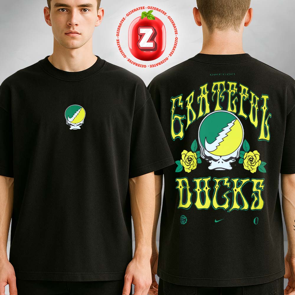 Nike x ClassTrip x Grateful Dead x Oregon Grateful Ducks Roses Two Sides Unisex T-Shirt Nike x ClassTrip x Grateful Dead x Oregon Grateful Ducks Roses Two Sides Unisex T-Shirt