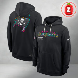 Nike x Tampa Bay Buccaneers Crucial Catch Sideline Nike NFL All Over Print Pullover Hoodie