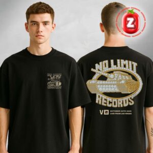 No Limit Records x Verzuz Tee Live From Las Vegas 2025 Diamond Tank Logo Two Sides Unisex T-Shirt