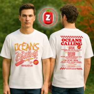 Oceans Calling Festival 2025 Fries Lineup Two Sides Unisex T-Shirt