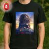 Rush Music Poster At Live Concert In Toronto Canada On 1975 Fly By Night Tour Blue Owl Artwork Unisex T-Shirt
