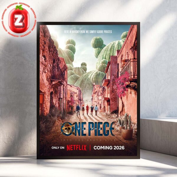 One Piece Into The Grand Line Netflix Series Coming 2026 Home Decor Poster Canvas