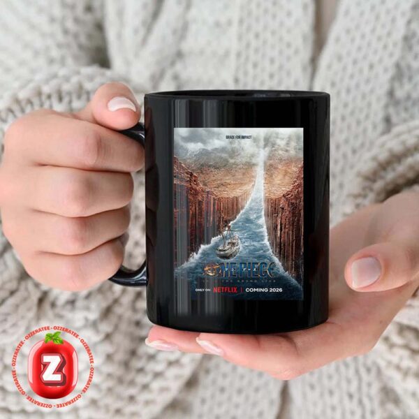 One Piece Into The Grand Line Season 2 Poster Netflix 2026 Epic Reverse Mountain Coffee Ceramic Mug