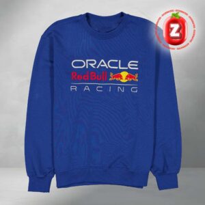 Oracle Red Bull Racing Formula 1 Team Apparel Basic Blue Crewneck Unisex Sweatshirt