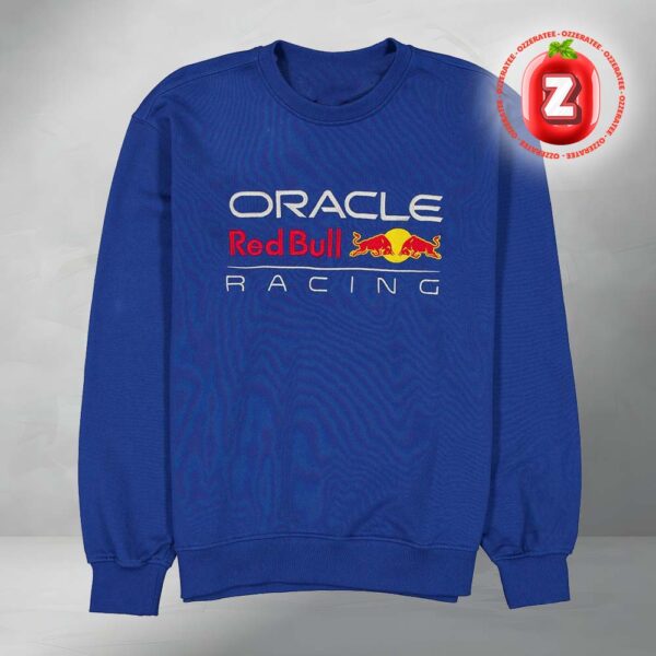 Oracle Red Bull Racing Formula 1 Team Apparel Basic Blue Crewneck Unisex Sweatshirt