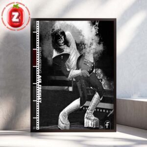 Paul Daniel Ace Frehley 1951–2025 Gone But Not Forgotten Tribute Home Decor Poster Canvas