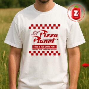 Pizza Planet Toy Story Retro Space Restaurant Graphic Unisex T-Shirt