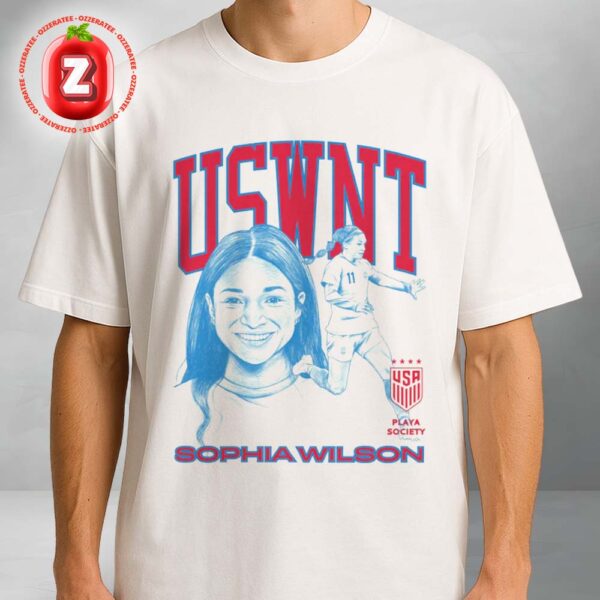 Playa Society USWNT Sophia Wilson 2025 Unisex T-Shirt