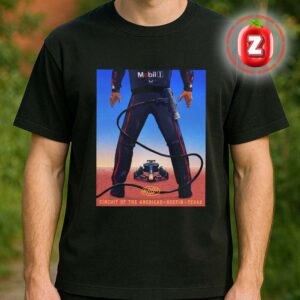 Red Bull Racing Circuit Of The Americas Austin Texas 2025 F1 Grand Prix Poster Motorsport Artwork Unisex T-Shirt