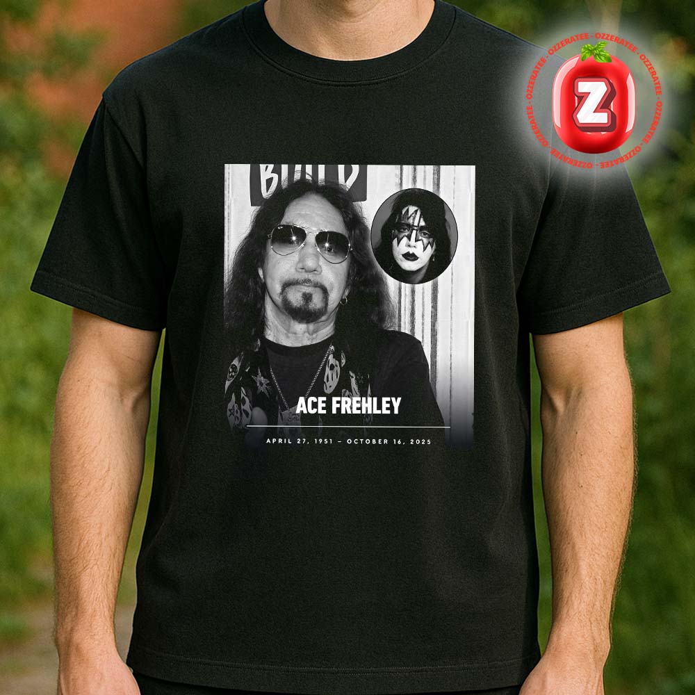 Remembering Ace Frehley 1951–2025 The Legendary KISS Guitarist Unisex T-Shirt