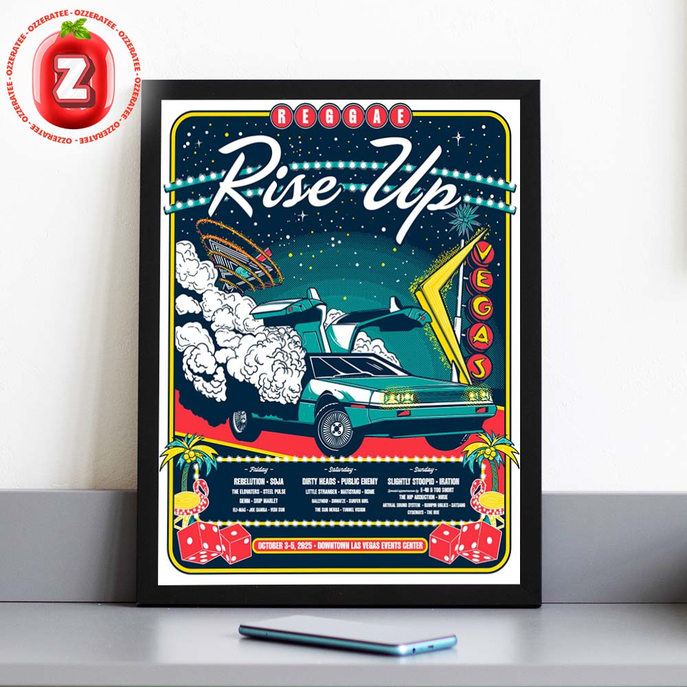 Rise Up Reggae Festival Poster At Downtown Events Center In Las Vegas NV On October 3 To 5 2025 Caribbean Retro Artwork Home Decor Poster Canvas Rise Up Reggae Festival Poster At Downtown Events Center In Las Vegas NV On October 3 To 5 2025 Caribbean Retro Artwork Home Decor Poster Canvas
