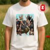 Philadelphia Eagles vs Minnesota Vikings NFL Matchup Poster On October 19 2025 Game Day Unisex T-Shirt