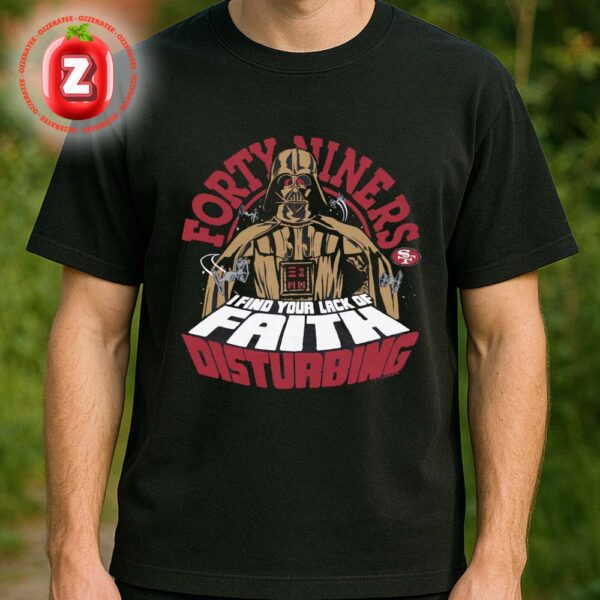 San Francisco 49ers Homage Unisex Star Wars x NFL 2025 Unisex T-Shirt