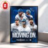 The Seatle Mariners Advance To The ALCS For The First Time Since 2001 Home Decor Poster Canvas