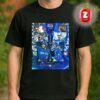 Rico Dowdle Carolina Panthers NFL Flash Features Week 6 Unisex T-Shirt
