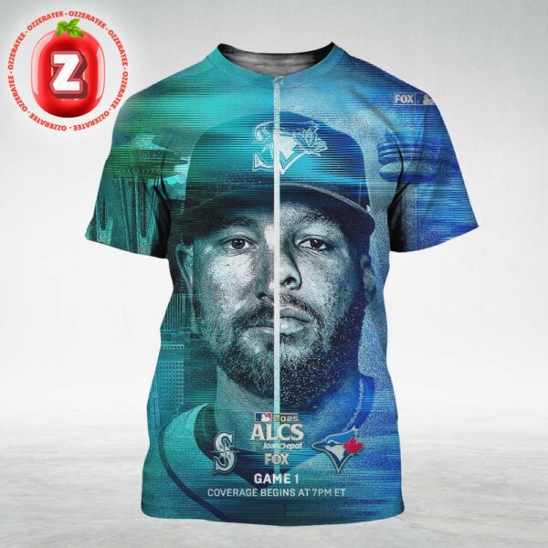 Seattle Mariners vs Toronto Blue Jays 2025 MLB ALCS Game 1 Showdown All Over Print Shirt