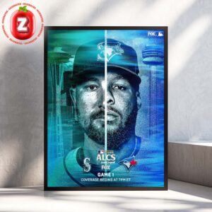Seattle Mariners vs Toronto Blue Jays 2025 MLB ALCS Game 1 Showdown Home Decor Poster Canvas