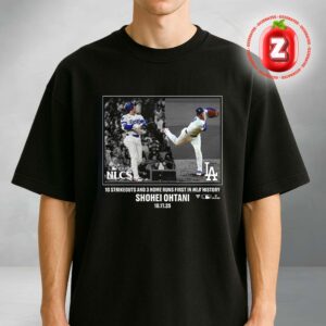 Shohei Ohtani Los Angeles Dodgers 2025 MLB Postseason Moment Unisex T-Shirt