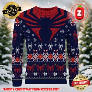 Spider Man Tis The Season To Be Spidey Ugly Christmas Sweater 2025
