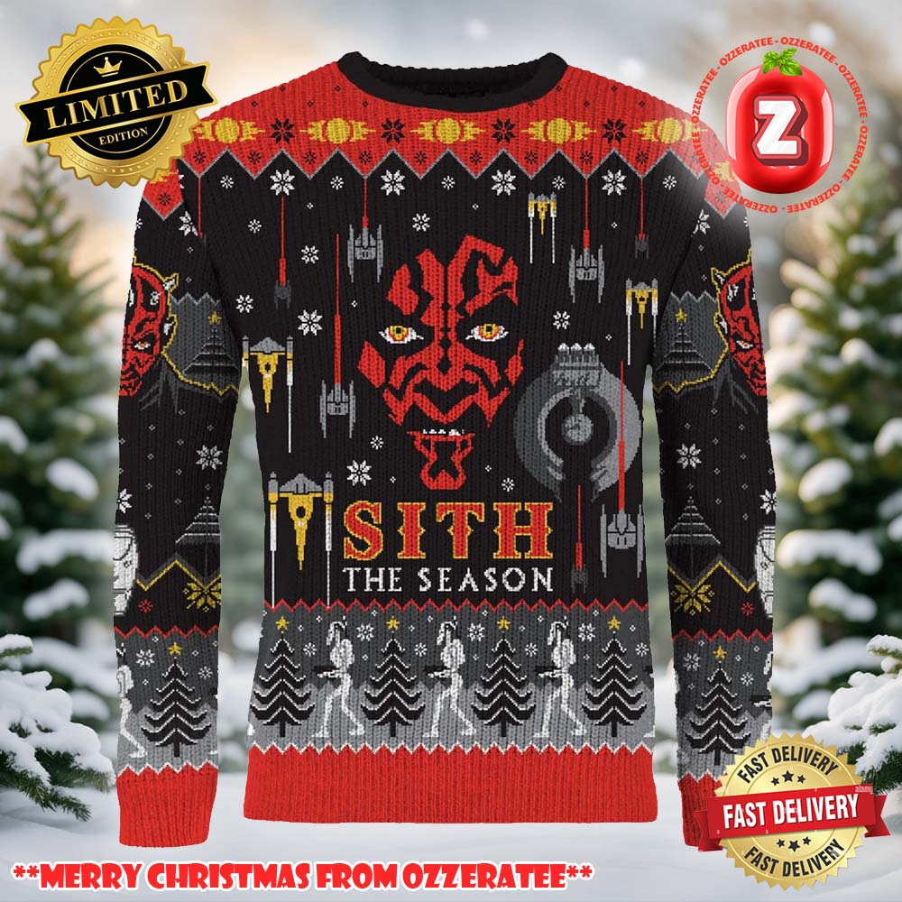 Star Wars Merry Sith-Mas Ugly Christmas Sweater 2025 Star Wars Merry Sith-Mas Ugly Christmas Sweater 2025
