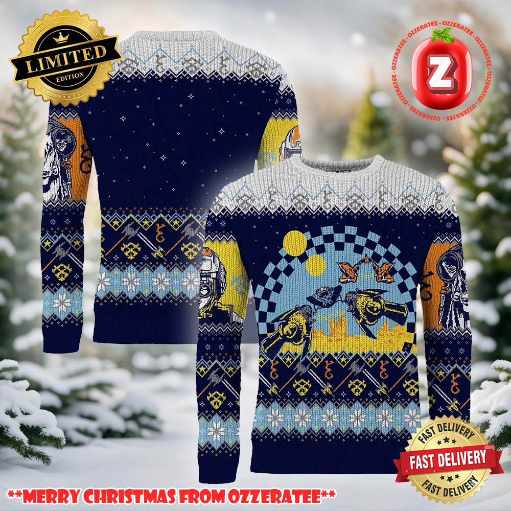 Star Wars Santa New Sleigh Pod Racer Christmas Sweater 2025 Star Wars Santa New Sleigh Pod Racer Christmas Sweater 2025