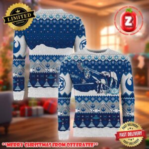 Star Wars Walking In An AT-AT Wonderland Christmas Sweater 2025