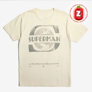 Superman 2025 Movie Globe Symbol DC Comics Unisex T-Shirt