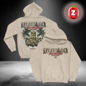 Aftershock Festival 2025 The Crossing Ivory Two Sides Unisex Hoodie