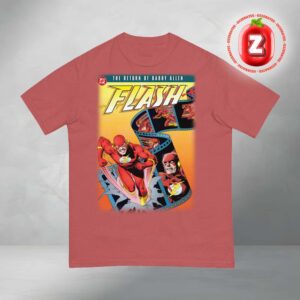 The Flash The Return of Barry Allen Vintage Comic Cover T Shirt DC Comics Retro Unisex T-Shirt