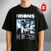 The Rions Everything Every Single Day Tour Poster In Brisbane Sydney Melbourne Hobart Adelaide Australia October 2025 Unisex T-Shirt