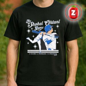 The Shohei Ohtani Game 3 Homers 16 Scoreless 10 Strikeouts MLB 2025 Season Unisex T-Shirt