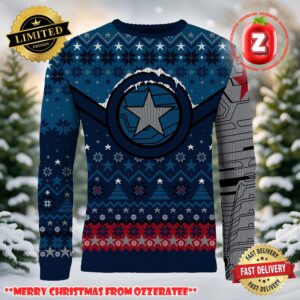The Winter Soldier Star Of Bucky Ugly Christmas Sweater 2025