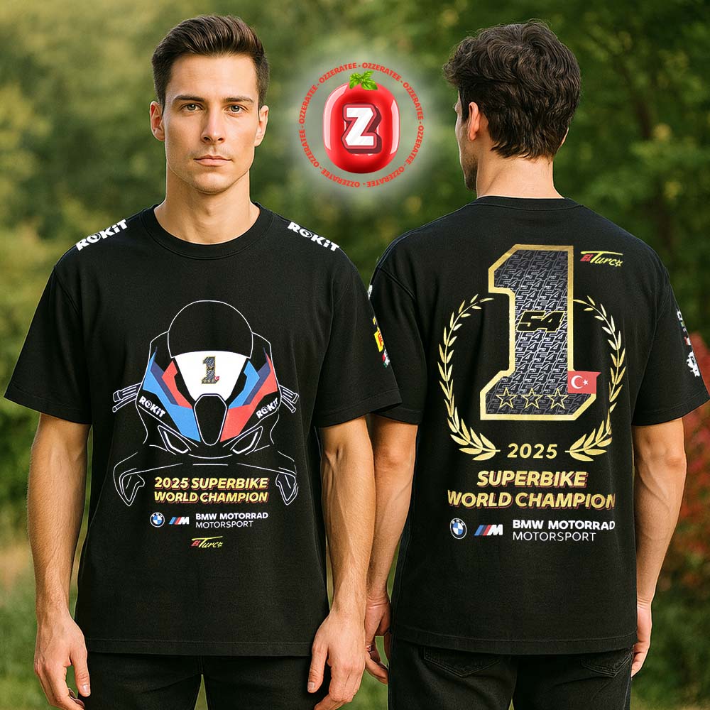 Toprak Razgatlioglu 2025 Superbike World Champion Design BMW Motorrad Motorsport All Over Print Shirt