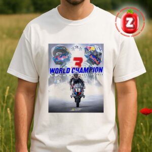 Toprak Razgatlioglu 3 Times World Superbike Champion 2025 Victory Celebration Racing Unisex T-Shirt